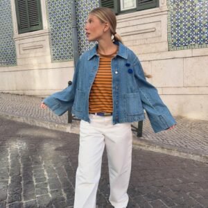 Z1975 CROPPED DENIM JACKET
